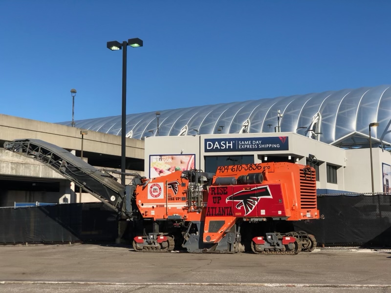 Delta VIP Parking Lot - Milling